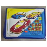 Vintage Taya Toy Corps Car Case w/ Hotwheels,