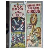 Diamond JIm Trained Animal Circus Poster &