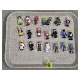 Lot of Assorted Mico Character Figure Toys