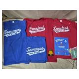 Lansford & Tamaqua All Stars T-Shirts, Size M,