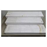 Gary Stokes Concavo Opaque Glass Shelves - NIB