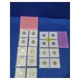 8 Brilliant Unc. Dimes & Westward Journey Nickels