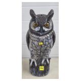 16" Plastic Owl Decoy