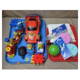 Vtg Sesame Street Toys, Radio Shack RC Car