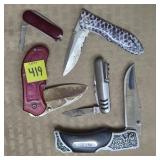 Lot of Assorted Pocket Knives
