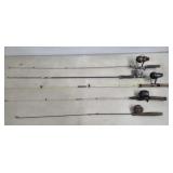 Vintage Fishing Rod & Reel Lot - Daiwa 7270A,