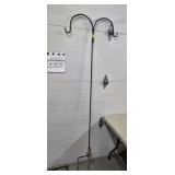 79 1/2" H Double Head Shepherds Hook