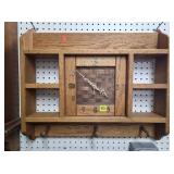Amish Crafted Mission Style Oak Wall Shelf &