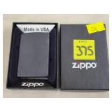 Black Zippo Lighter w/ Original Box