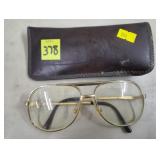 Marcolin Italian GE Glasses w/ Leather Case