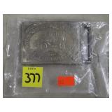Henry Ford Detroit Model T Metal Belt Buckle