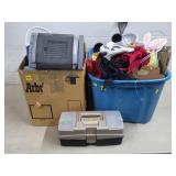 Box Lots of Easter & Hallowen Decorations,