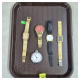 Ingraham Biltmore Pocket Watch, Bulova, Quartz