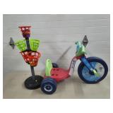 PJ Big Wheel Tricycle & Multi Basket Ball Toss