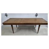 MCM Wood Sitting Bench