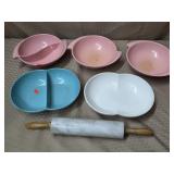Vtg Boontonware Serving Bowls - MCM, Branchell