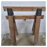 Pair of Wood Horses