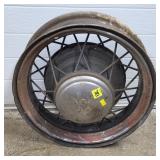 1933-34 Ford 17-Inch Wire Spoke Wheel