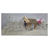 Large Lot of Assorted Crystal & Glassware