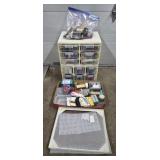 Large Lot of Assorted Sewing Material & Threads