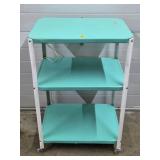 Vtg Cosco 3-Tier Rolling Utility Cart