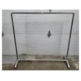 Vintage Metal Clothes Rack
