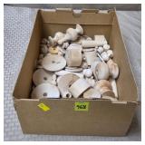 Assorted Wood Turnings & Crafts Pieces Lot