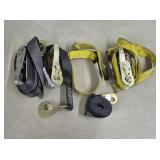 Box Lot of Assorted Ratchet Straps