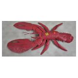 Large Metal Lobster Sign