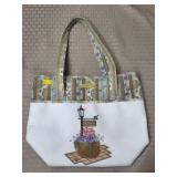 Longaberger Homestead Floral Purse