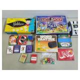 Large Dice, Board Games, Playing Cards Lot
