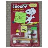 1971 Peanuts Snoopy Skateboard Toy w/ Woodstock