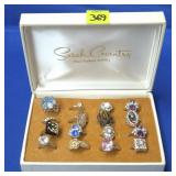 Lot of Vintage Sarah Conventry, Avon Costume Rings