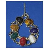 Vintage Scarab Bracelet