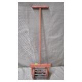Vintage Jingle Cage Block Roller Painted Toy
