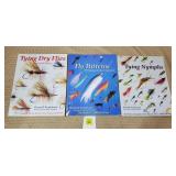 3 Randall Kaufmann Fly-Tying & Pattern Books Lot