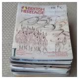 Lot of Vintage British Hertiage Magazines