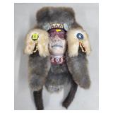 Native American Spirit Mask Wall Scuplture
