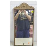 Vintage Ornate Gold Wall Mirror