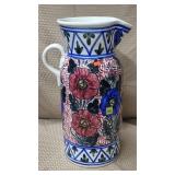 21" H Spanish Handpainted Umbrella Stand