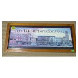 Jim Thorpe * PA 49/1000 Panoramic Print in Frame