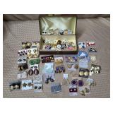 Lot of Vintage Costume Earrings