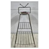MCM Metal Retro Ashtray Stand - 25" H