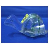 Art Glass Turtle Paperweight