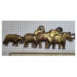 MCM Syroco Elephant Plaque - 38"  W