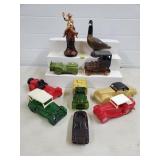 Lot of Vintage Avon Automobile Bottles, Cowboy,