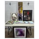 Lot of Assorted Modern Wall Art, Mirrors, etc