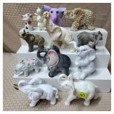 Lot of Assorted Elephant Figurines