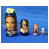 Set of Wizard of Oz Matrosyka Dolls