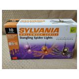 Sylvania Halloween Series Dangling Spider Lights